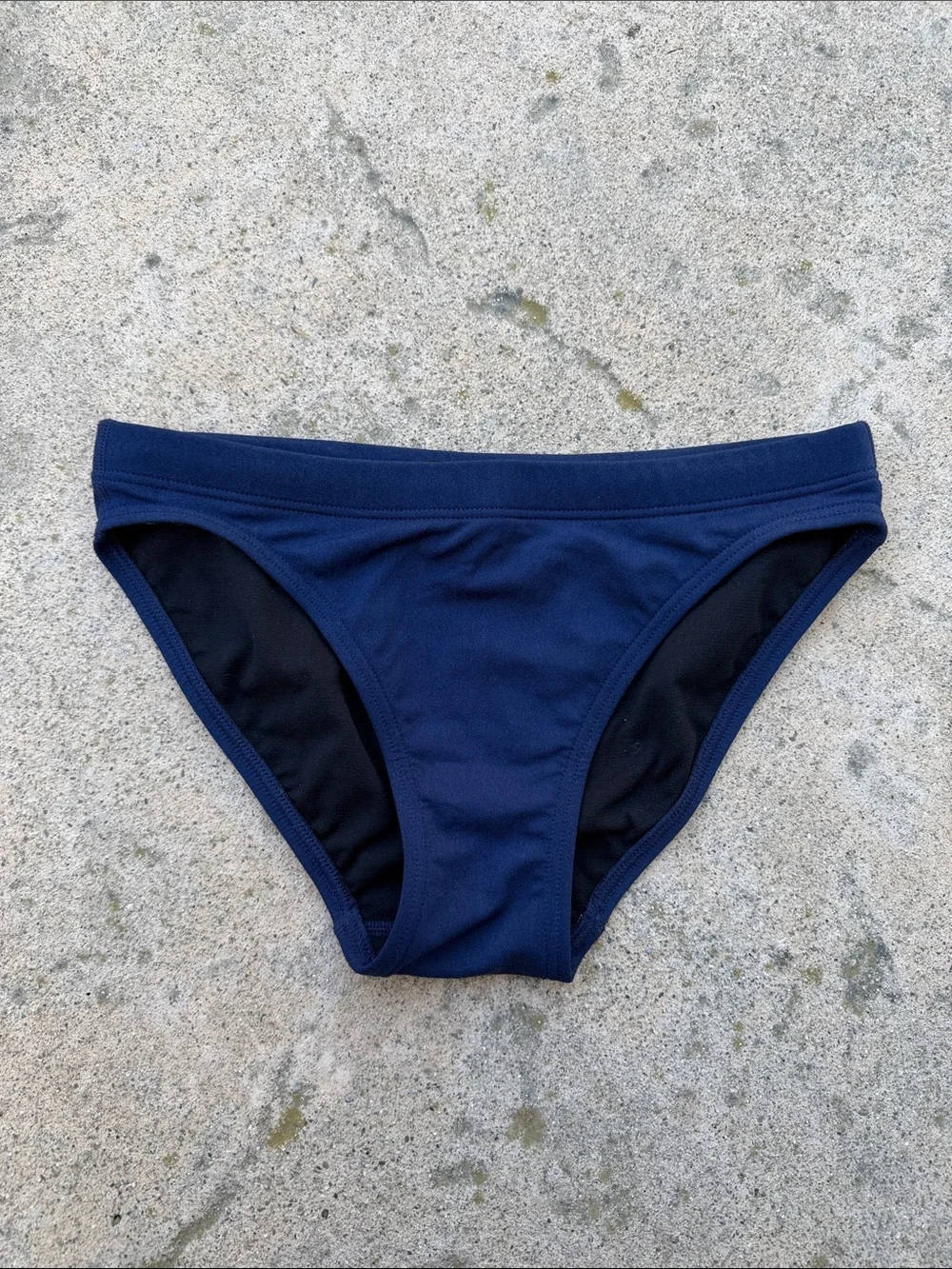 TYR Women's Navy Blue Bikini Swim Bottoms Size XS (0-2)
